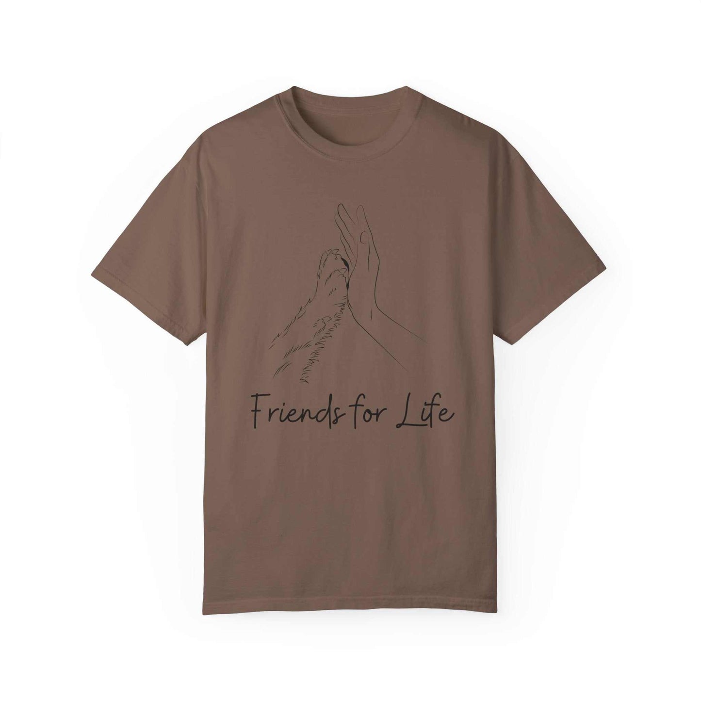 Friends for life | Unisex Garment-Dyed T-shirt