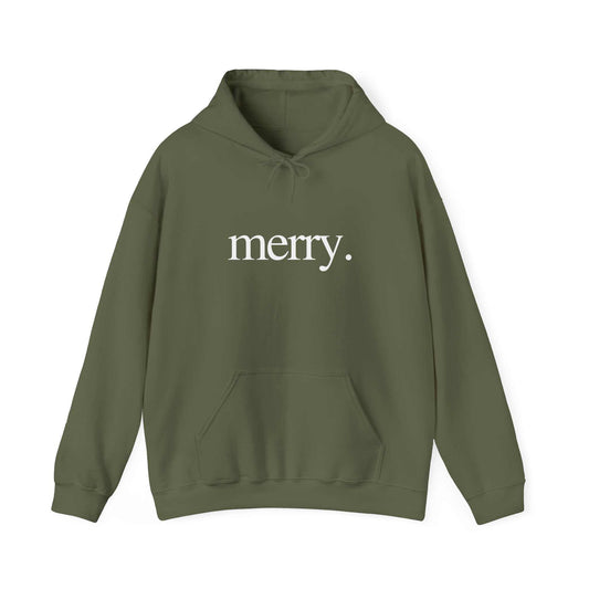 Merry Minimalistic Hoodie