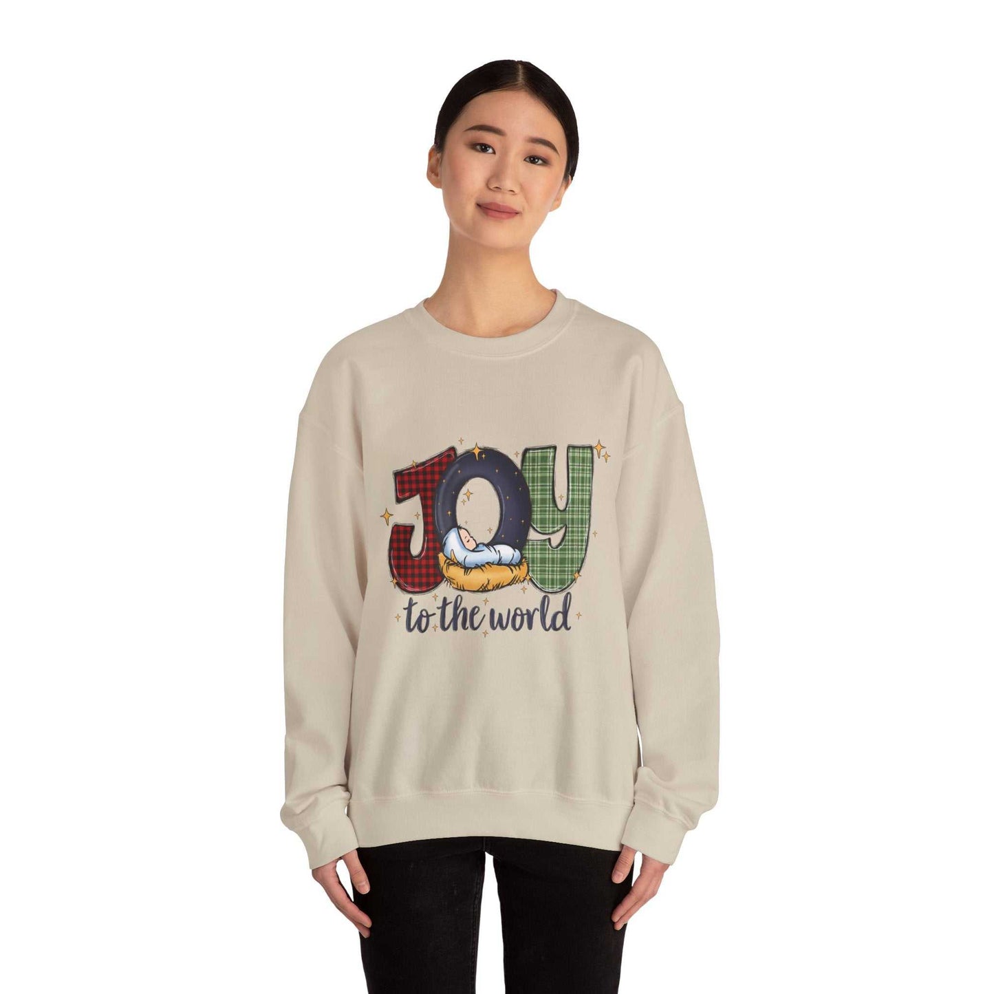 Joy to the world|Unisex Heavy Blend™ Crewneck Sweatshirt