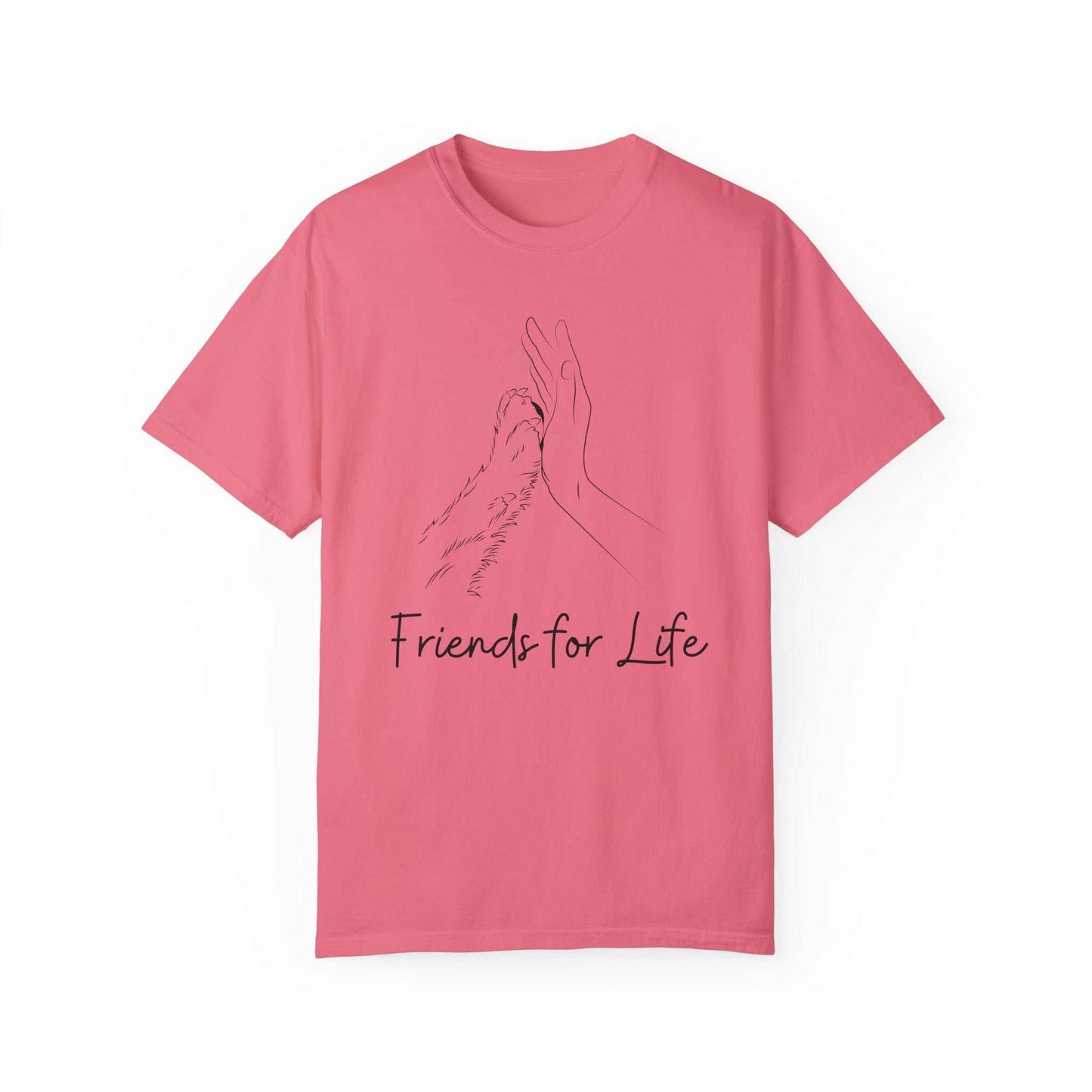 Friends for life | Unisex Garment-Dyed T-shirt