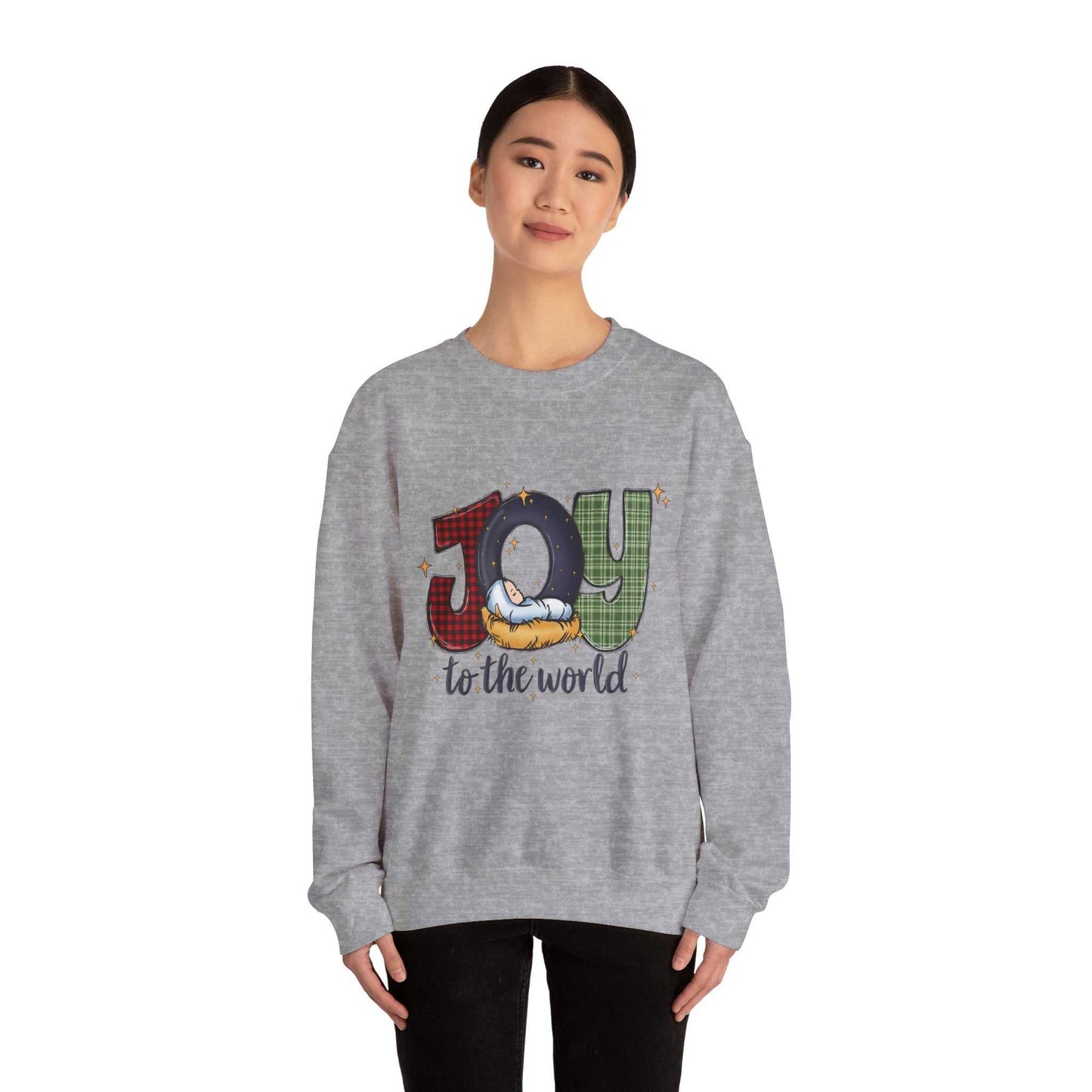 Joy to the world|Unisex Heavy Blend™ Crewneck Sweatshirt