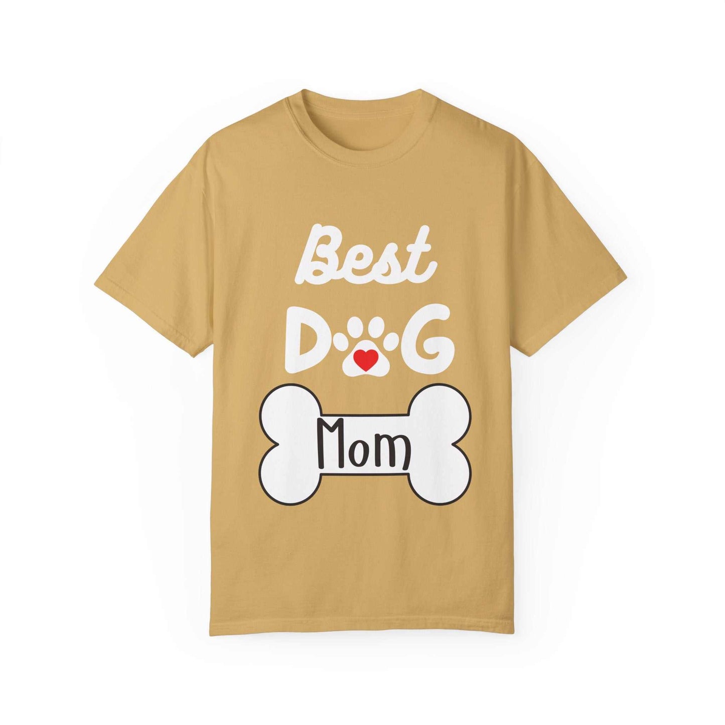 Dog Mom Unisex Garment-Dyed T-shirt|