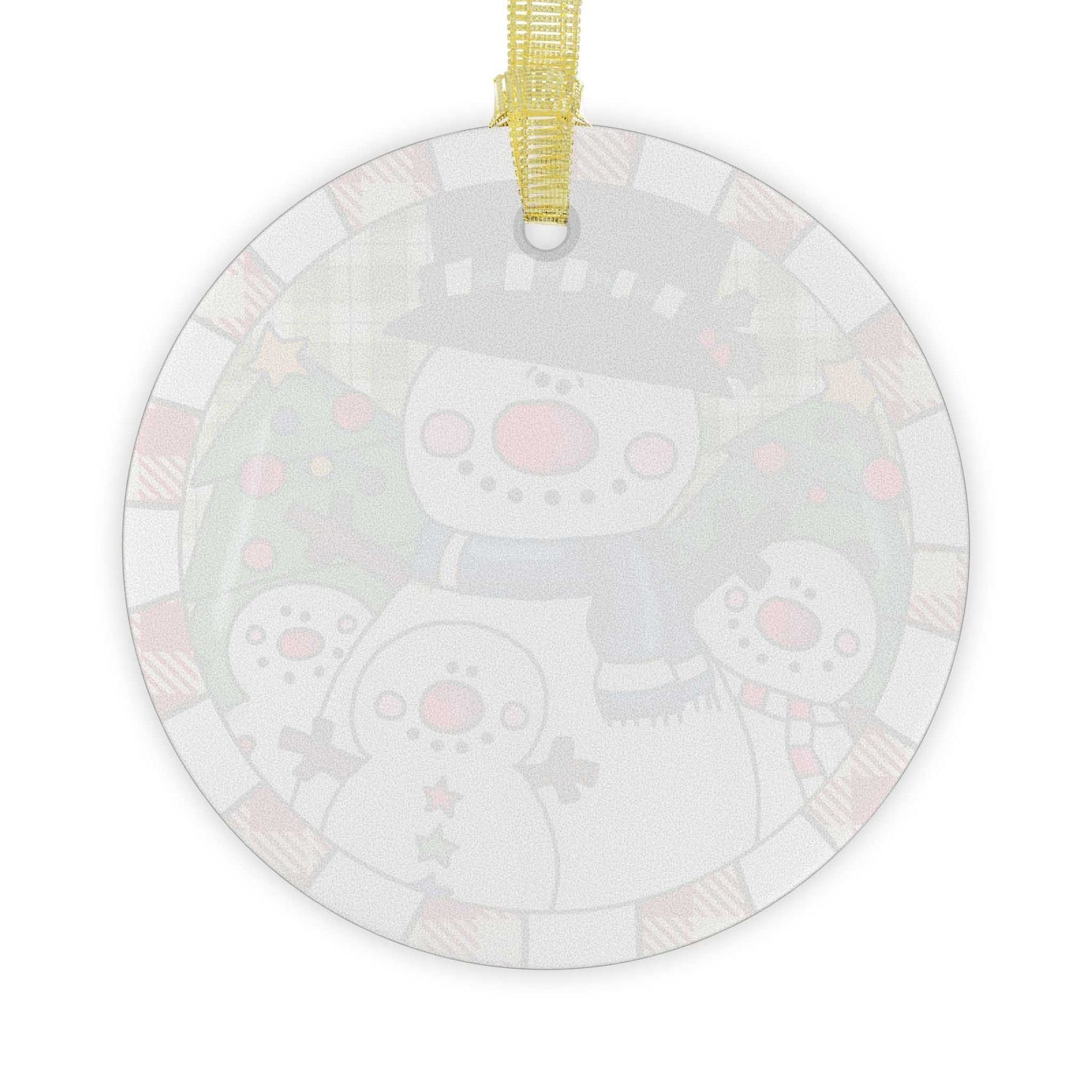 Glass Ornament Snowmen