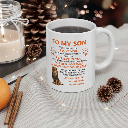 Customized Ceramic Mug Gift for Son