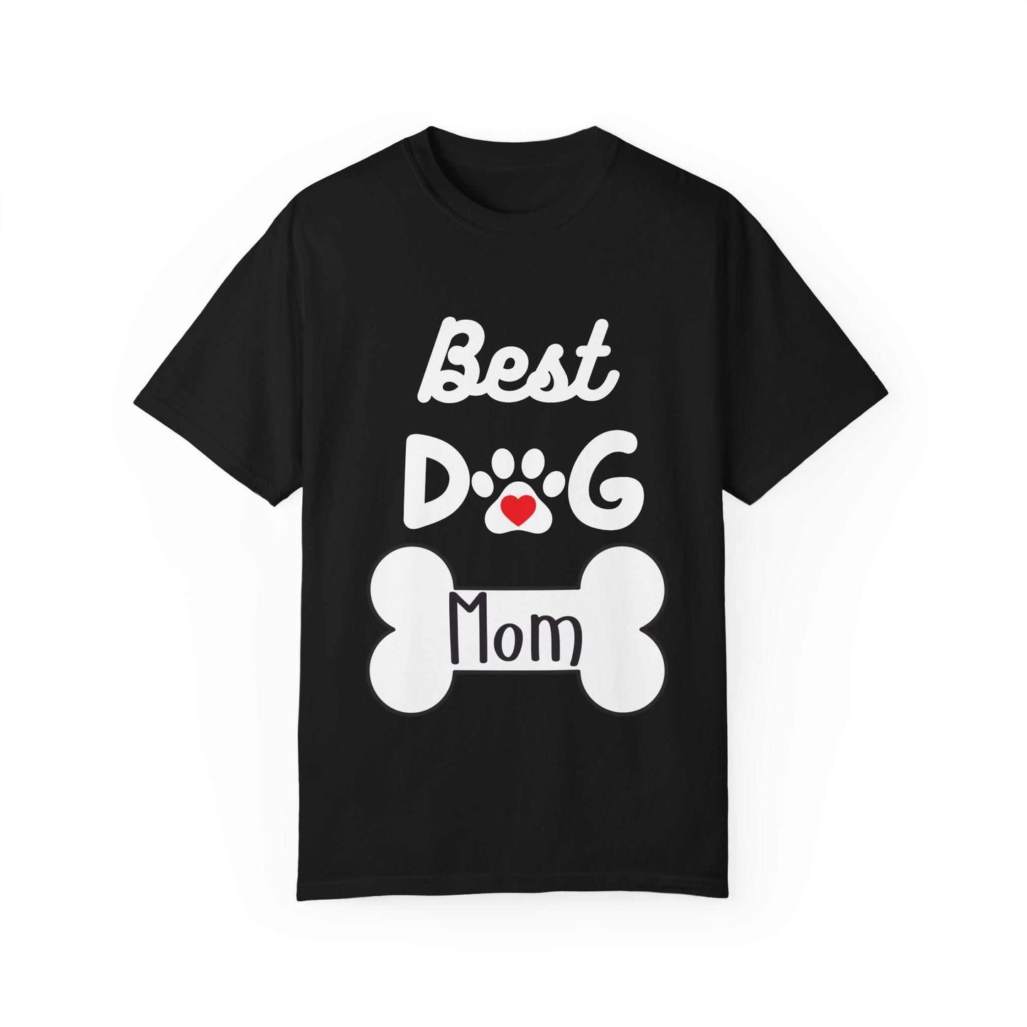 Dog Mom Unisex Garment-Dyed T-shirt|