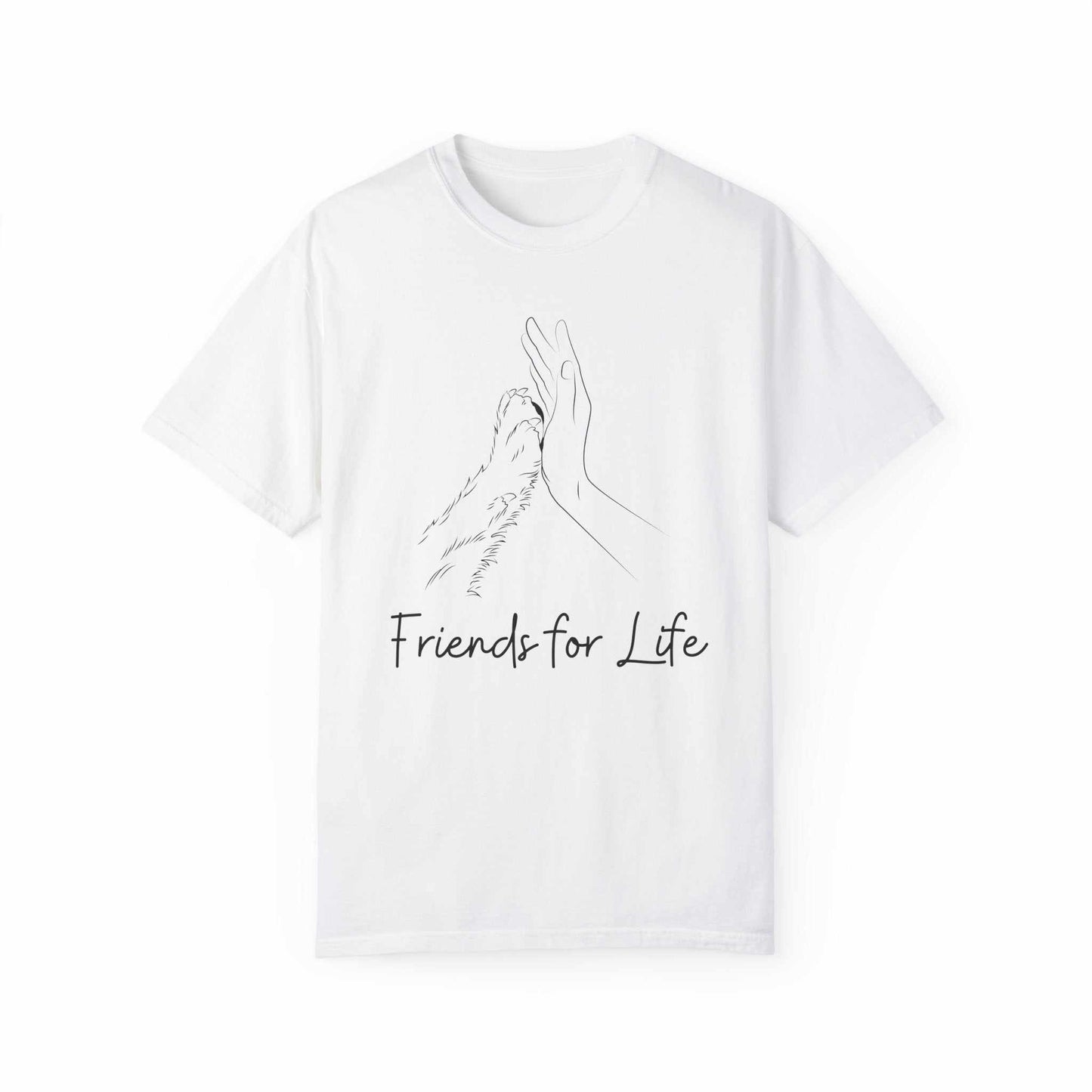 Friends for life | Unisex Garment-Dyed T-shirt