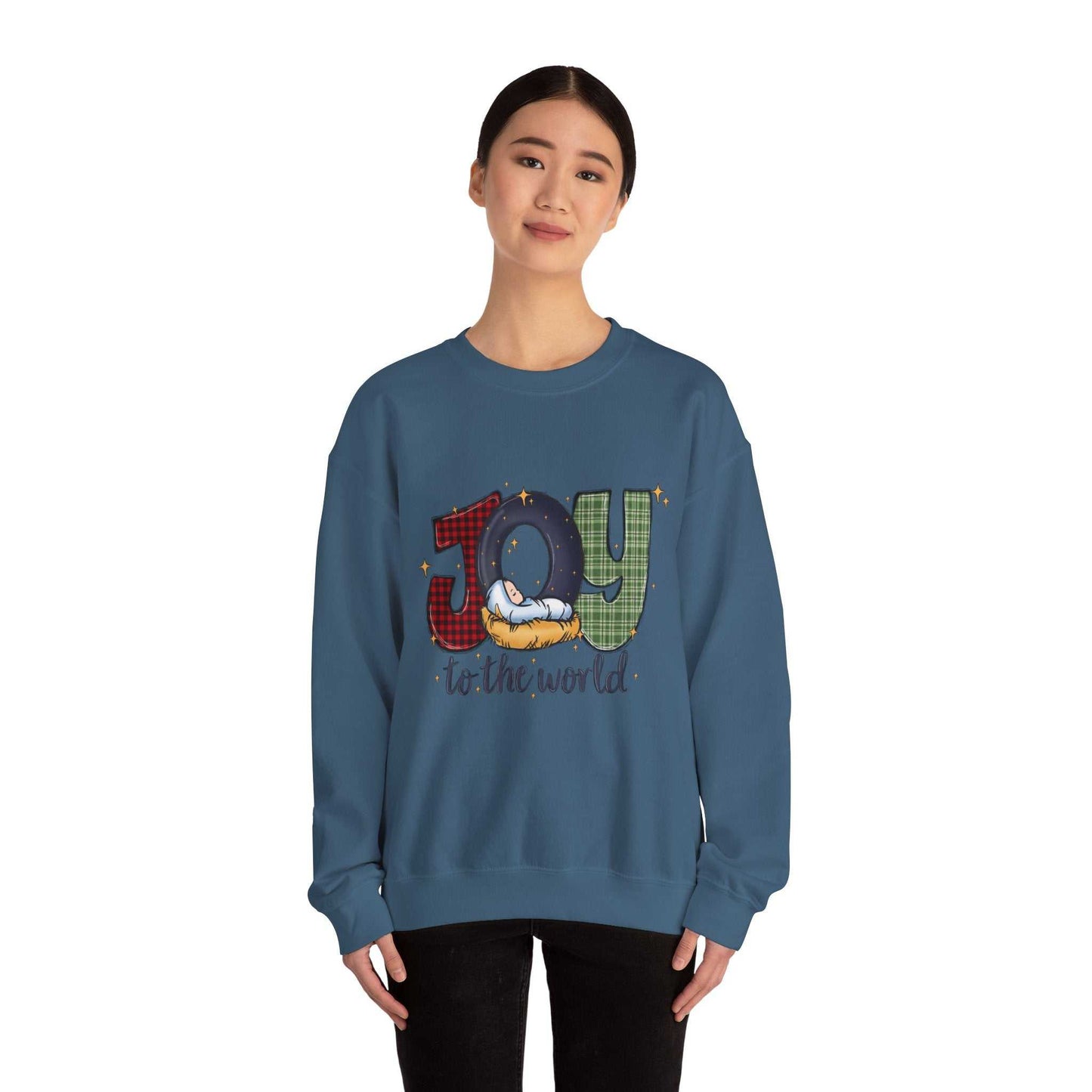 Joy to the world|Unisex Heavy Blend™ Crewneck Sweatshirt