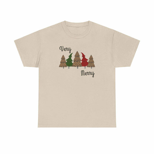 Very Merry Tee - Unisex Heavy Cotton T-shirt