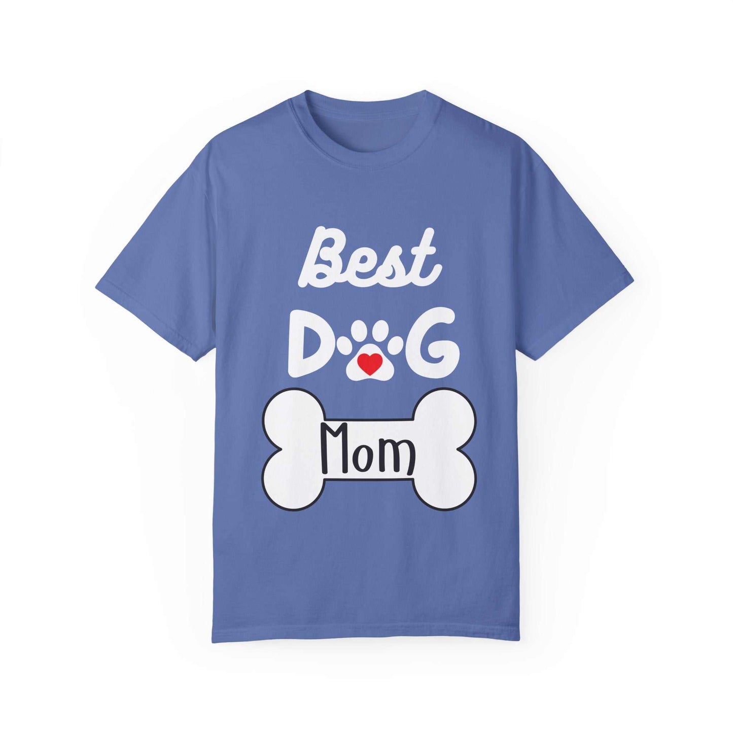 Dog Mom Unisex Garment-Dyed T-shirt|