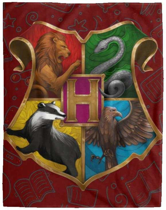 HP Emblem Cozy Plush Fleece Blanket - 60x80