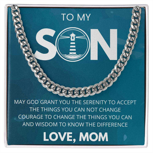 To My Son Chain