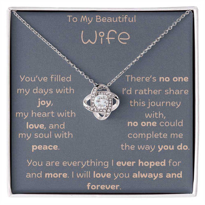 My Beautiful Wife Necklace