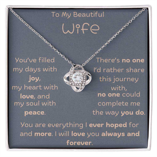 My Beautiful Wife Necklace