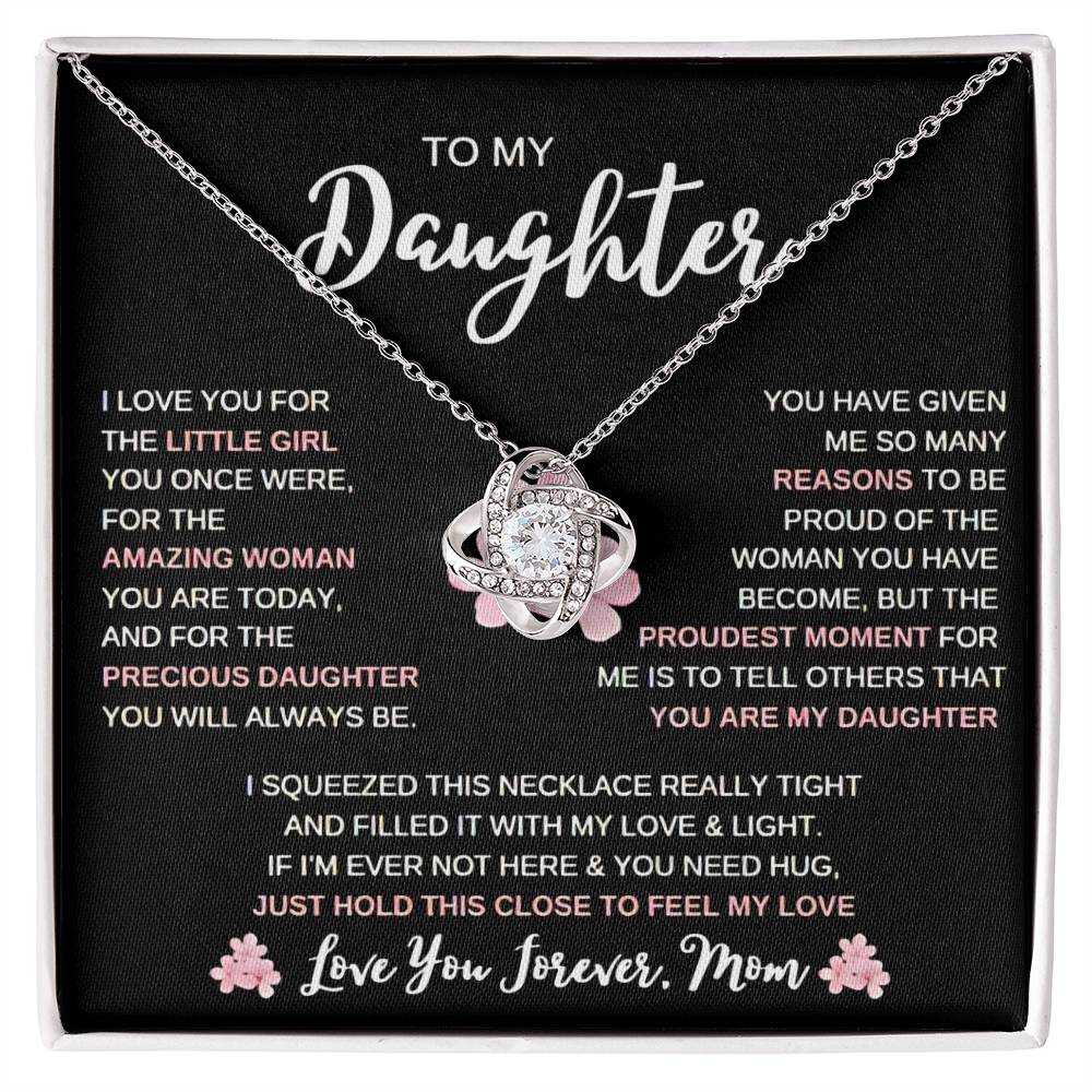 To My Daughter Love Knot