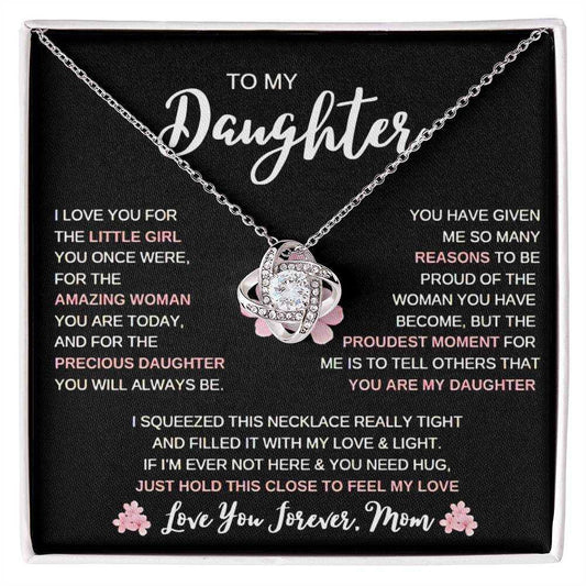 To My Daughter Love Knot